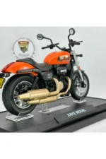 SRV 300S Victory 300 Maket Motor - 1:12 Diecast Turuncu - Görsel 3