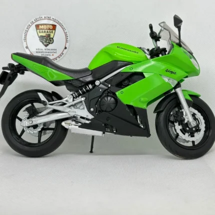 Kawasaki Ninja 650R 1:10 Diecast Maket Motor - görsel 2