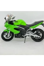 Kawasaki Ninja 650R Maket Motor - 1:10 Diecast Yeşil Siyah - Görsel 5