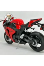 Honda CBR 1000RR Maket Motor - 1:10 Diecast Kırmızı Fireblade - Görsel 4