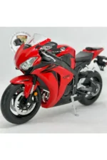 Honda CBR 1000RR Maket Motor - 1:10 Diecast Kırmızı Fireblade - Görsel 6