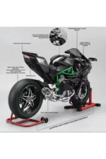 Kawasaki Ninja H2R 1:6 Maket Motor - Işıklı, Sesli, Dumanlı - Görsel 2