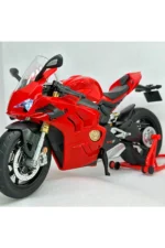 Ducati Panigale V4 Maket - 1:9 Işıklı Diecast Superbike - Görsel 6