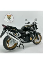Honda CB1300F Maket - 1:12 Siyah Gold Diecast Model - Görsel 3