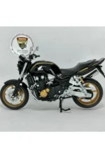 Honda CB1300F Maket - 1:12 Siyah Gold Diecast Model - Görsel 5