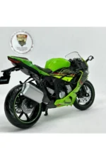 Kawasaki Ninja ZX-6R 1:12 Diecast Motosiklet Model – Lisanslı Metal Koleksiyon Oyuncak - Görsel 3