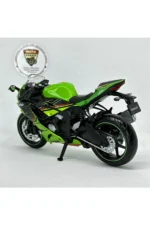 Kawasaki Ninja ZX-6R 1:12 Diecast Motosiklet Model – Lisanslı Metal Koleksiyon Oyuncak - Görsel 5
