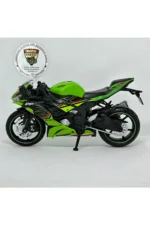 Kawasaki Ninja ZX-6R 1:12 Diecast Motosiklet Model – Lisanslı Metal Koleksiyon Oyuncak - Görsel 6