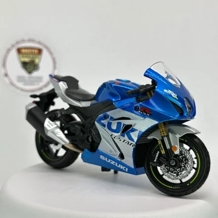 Suzuki GSX-R1000 Ecstar 1:18 Diecast Motosiklet – Metal Model