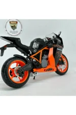 KTM RC8 Maket - 1:12 Ölçek Siyah Turuncu Diecast Model - Görsel 3