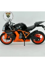 KTM RC8 Maket - 1:12 Ölçek Siyah Turuncu Diecast Model - Görsel 5