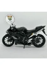 Yamaha YZF R1 1:12 Diecast Maket Motor – Siyah Metal Model Motosiklet - Görsel 5