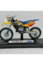 Husqvarna CR125 Maket Motor - 1:18 Welly Diecast Off-Road - Görsel 5