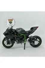 Kawasaki Ninja H2R 1:12 Diecast Model Stantsız - Görsel 5