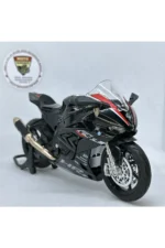 BMW HP4 1:12 Diecast Motorsiklet Model – Lisanslı Metal Maket Oyuncak Işıklı ve Sesli