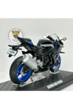 Suzuki GSX-R1000 1:12 Diecast Stantsız Model Motosiklet Siyah - Görsel 3