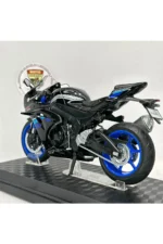 Suzuki GSX-R1000 1:12 Diecast Stantsız Model Motosiklet Siyah - Görsel 4