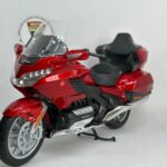2020 Honda Goldwing Kırmızı 1:12 Diecast Motosiklet Model - Görsel 4