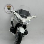 Honda Goldwing Maket - 1:12 Welly Beyaz Touring Serisi - Görsel 7