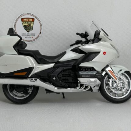 Honda Goldwing Maket – 1:12 Welly Beyaz Touring Serisi - görsel 2