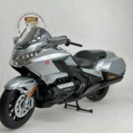 2020 Honda Goldwing Gri 1:12 Diecast Motosiklet Model - Görsel 6