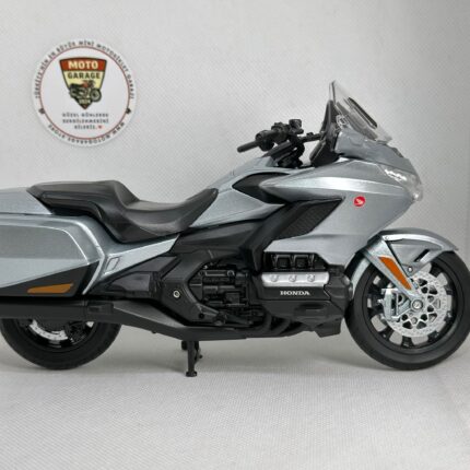 2020 Honda Goldwing Gri 1:12 Diecast Motosiklet Model - görsel 2