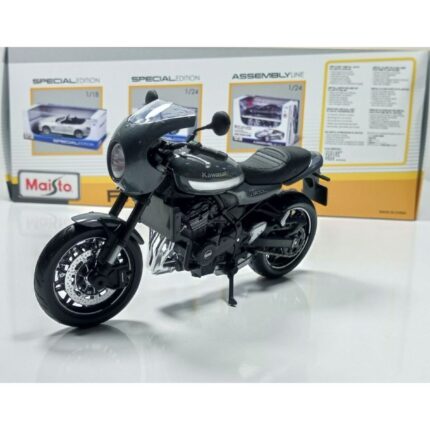 Kawasaki Z900 RS Cafe Maket - 1:12 Ölçek Siyah Koleksiyon