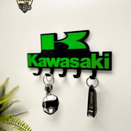 Kawasaki Anahtar Askısı – 3D Baskı Ninja Racing Tasarım - görsel 2