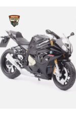 BMW S1000RR 1:12 Ölçek Siyah Diecast Motosiklet Model – Lisanslı Metal Maket & Koleksiyonluk Oyuncak - Görsel 2