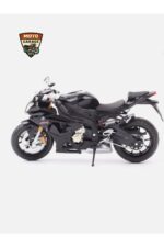 BMW S1000RR 1:12 Ölçek Siyah Diecast Motosiklet Model – Lisanslı Metal Maket & Koleksiyonluk Oyuncak - Görsel 5
