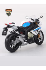 BMW S1000 RR Maket - 1:12 Diecast Yarış Motosikleti - Görsel 3