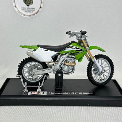 Kawasaki KX 250F Maket – 1:18 Maisto Diecast Model - görsel 2