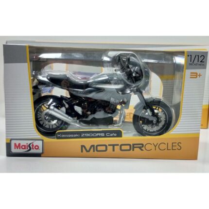 Kawasaki Z900 RS Cafe Maket – 1:12 Ölçek Siyah Koleksiyon - görsel 2