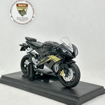 Yamaha R6 Maket - 1:18 Siyah Altın Alloy Models