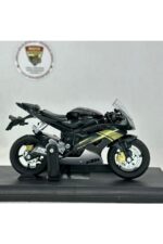 Yamaha R6 Maket – 1:18 Siyah Altın Alloy Models - görsel 2