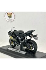 Yamaha R6 Maket – 1:18 Siyah Altın Alloy Models - görsel 4