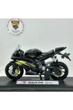 Yamaha R6 Maket – 1:18 Siyah Altın Alloy Models - görsel 5