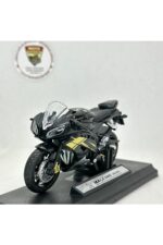 Yamaha R6 Maket – 1:18 Siyah Altın Alloy Models - görsel 6