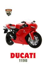 Ducati 1198 Maket - 1:12 Diecast Lisanslı Model