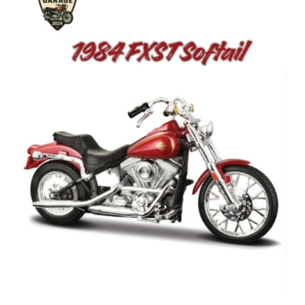 1:18 Harley-Davidson Efsanevi İkili Set – 1984 FXST Softail & 1980 FLT Tour Glide - görsel 2