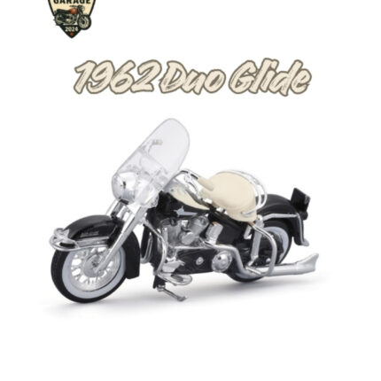 1:18 Harley Davidson 1962 Duo Glide 1968 Electra Glide 2’li Set - görsel 2