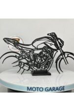Yamaha MT-07 Masa Dekoru – Motor Tutkunlarına Özel Motosiklet Silüeti - Görsel 3