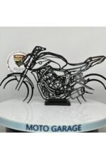 Yamaha MT-07 Masa Dekoru – Motor Tutkunlarına Özel Motosiklet Silüeti - Görsel 5