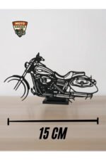 Harley Dyna Low Rider Masa Dekoru – Motor Tutkunlarına Özel Motosiklet Silüeti - Görsel 2