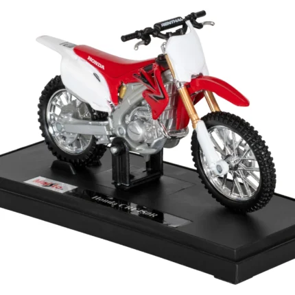 Honda CRF 450R Maket Motor - 1:18 Maisto Diecast Kırmızı