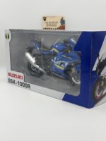 Suzuki GSX-R1000 Maket - 1:9 Ölçek Işıklı Lacivert Model - Görsel 8