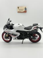 Suzuki GSX-R1000 Maket - 1:9 Büyük Ölçek Işıklı Beyaz - Görsel 5