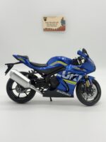 Suzuki GSX-R1000 Maket - 1:9 Ölçek Işıklı Lacivert Model - Görsel 2
