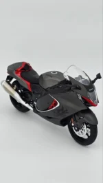 Suzuki Hayabusa 1:12 Diecast Motosiklet - Gri Red
