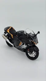 Suzuki Hayabusa 1:12 Diecast Motosiklet - Siyah Gold Detaylı Koleksiyon
